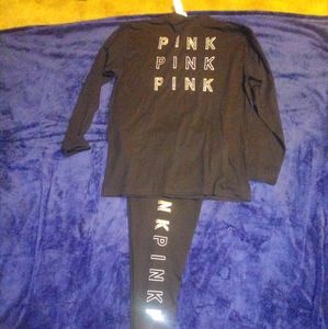 Nwt victorias secret pink large bling set